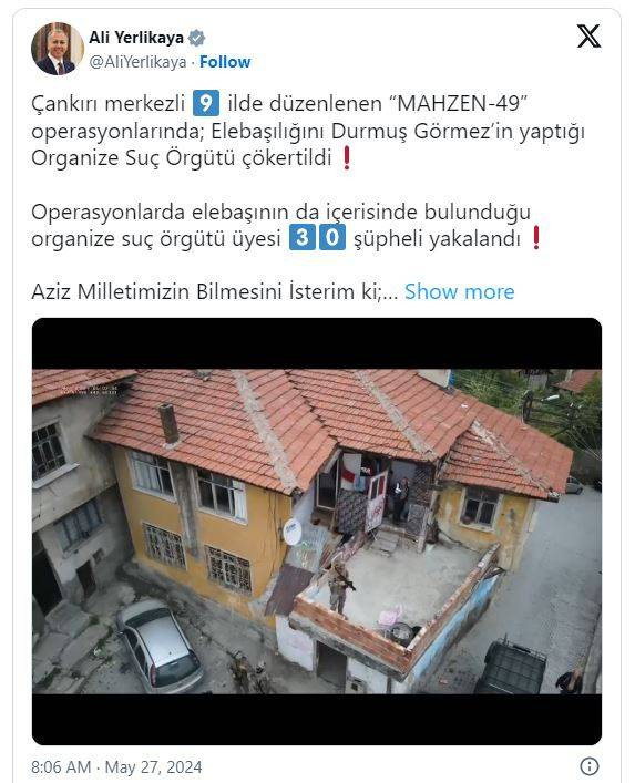 Yerlikaya duyurdu! Mahzen-49’da ‘Durmuş Görmez çetesi’ çökertildi - Resim: 8